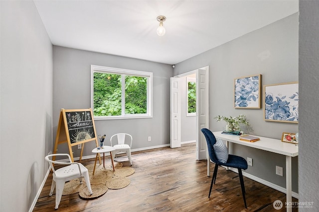 17655 Division Ave NE, Suquamish, WA 98392 - office space featuring wood finished floors and baseboards