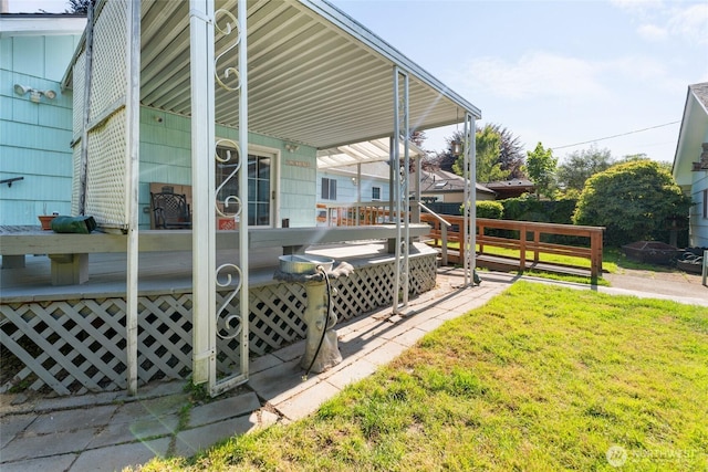 2649 Louisiana St, Longview, WA 98632 - view of wooden deck