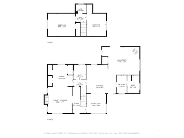 2649 Louisiana St, Longview, WA 98632 - floor plan / room layout