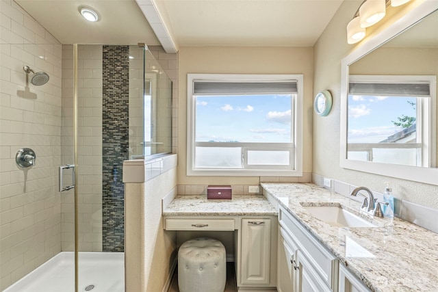 8 Clearview Dr, Longview, WA 98632 - bathroom with vanity and a shower stall