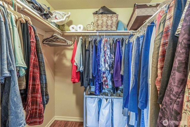 8 Clearview Dr, Longview, WA 98632 - walk in closet featuring wood finished floors