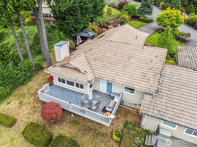 8 Clearview Dr, Longview, WA 98632 - aerial view of property and surrounding area