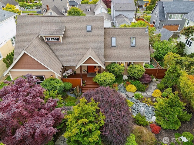 714 13th St, Bellingham, WA 98225 - aerial view of residential area