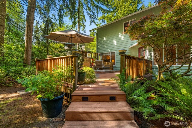 2041 NW Tregaten Ln, Poulsbo, WA 98370 - view of deck