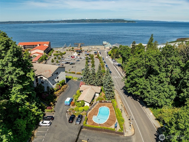 28313 Redondo Way S Unit 102, Des Moines, WA 98198 - bird's eye view of a large body of water and a pool