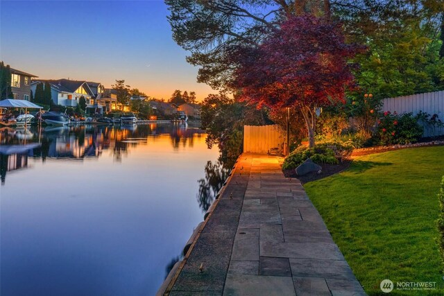 12 Columbia Ky, Bellevue, WA 98006 - dock area with a water view and a residential view