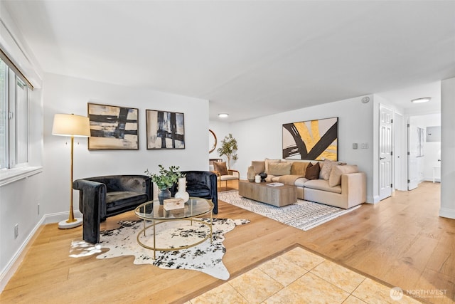 3834 175th Ave NE Unit 101, Redmond, WA 98052 - living area featuring baseboards and tile patterned floors