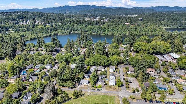 2319 Washington St SE, Olympia, WA 98501 - view of property location featuring a water and mountain view and a heavily wooded area