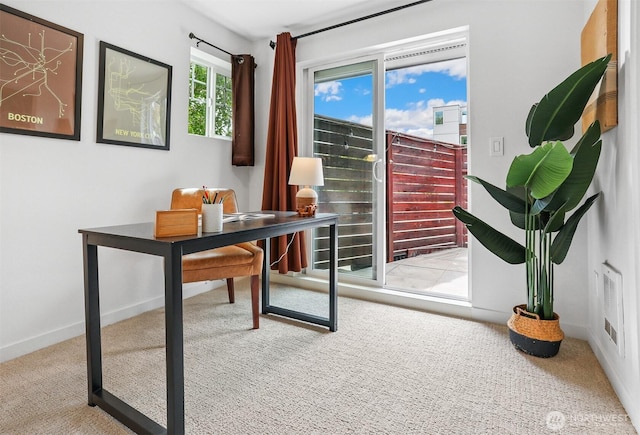 5028 Delridge Way SW Unit C, Seattle, WA 98106 - carpeted office space with baseboards