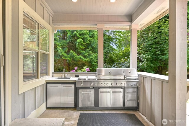 8795 Wood Duck Way, Blaine, WA 98230 - view of patio / terrace with area for grilling