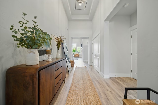 235 Champagne Way, Walla Walla, WA 99362 - foyer entrance with light wood-type flooring and baseboards