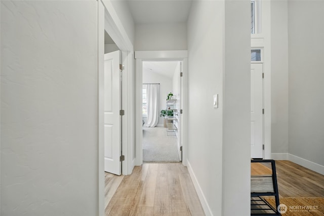 235 Champagne Way, Walla Walla, WA 99362 - corridor featuring light wood finished floors and baseboards