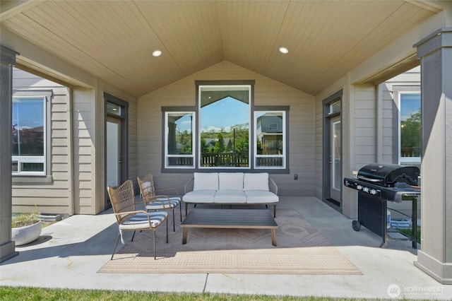 235 Champagne Way, Walla Walla, WA 99362 - view of patio / terrace featuring area for grilling and outdoor lounge area