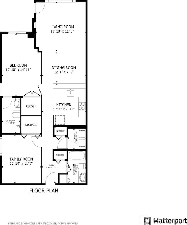 215 20th Ave E Unit 203, Seattle, WA 98112 - room layout