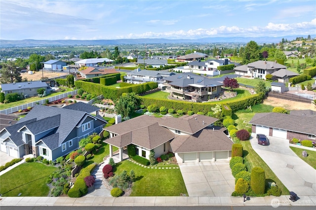 412 N 69th Ave, Yakima, WA 98908 - aerial perspective of suburban area featuring mountains