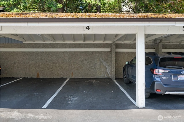 7581 Old Redmond Rd # 4, Redmond, WA 98052 - view of covered parking lot