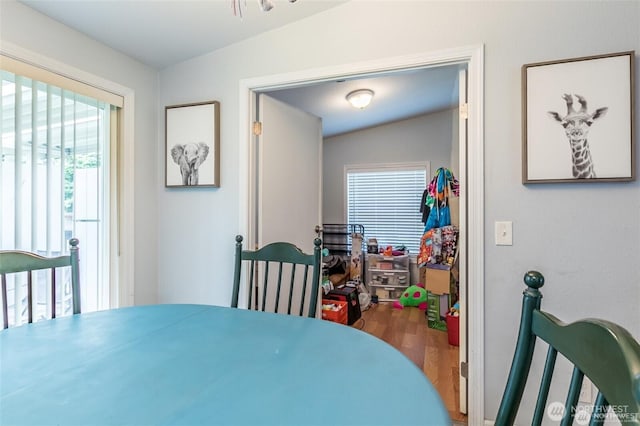 16016 11th Ave E, Tacoma, WA 98445 - dining room with wood finished floors