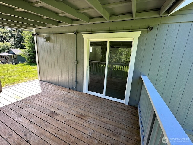 7041 E Washington St, Port Orchard, WA 98366 - view of wooden deck