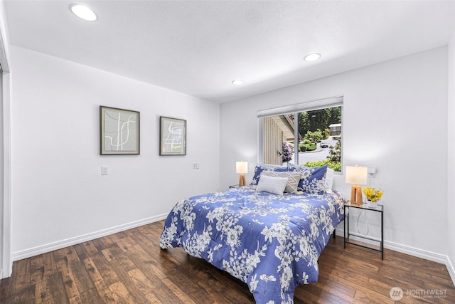 5030 155th Pl SE, Bellevue, WA 98006 - bedroom featuring wood finished floors and recessed lighting