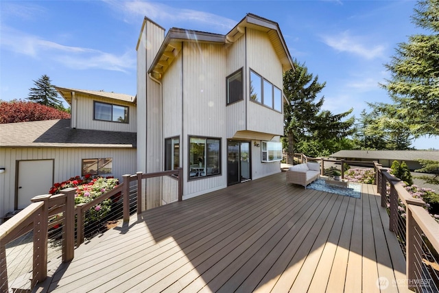 5030 155th Pl SE, Bellevue, WA 98006 - view of wooden terrace