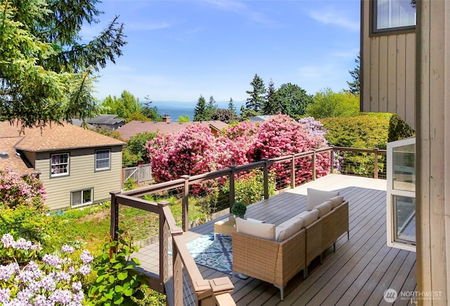 5030 155th Pl SE, Bellevue, WA 98006 - view of wooden terrace