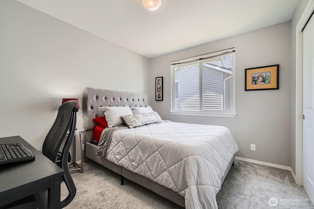800 96th Ave NE Unit G201, Lake Stevens, WA 98258 - bedroom featuring carpet flooring, baseboards, and an office area