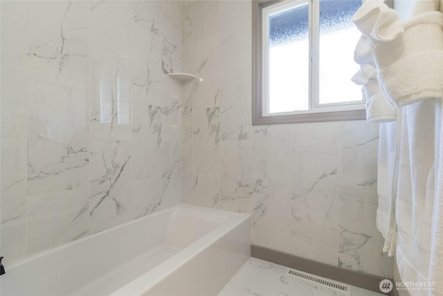 1328 Dakota St, Walla Walla, WA 99362 - full bathroom with marble finish flooring and  shower combination