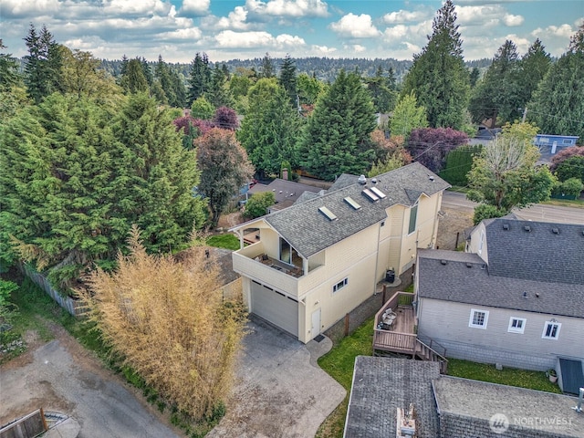 11744 NE Sand Point Way, Seattle, WA 98125 - drone / aerial view of a heavily wooded area