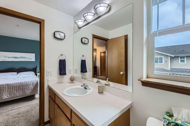 10829 19th Ave SE Unit 3C, Everett, WA 98208 - bathroom with connected bathroom, vanity, and toilet