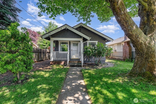 4035 A St, Tacoma, WA 98418 - view of front of house featuring covered porch