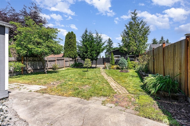 4035 A St, Tacoma, WA 98418 - view of yard with a patio