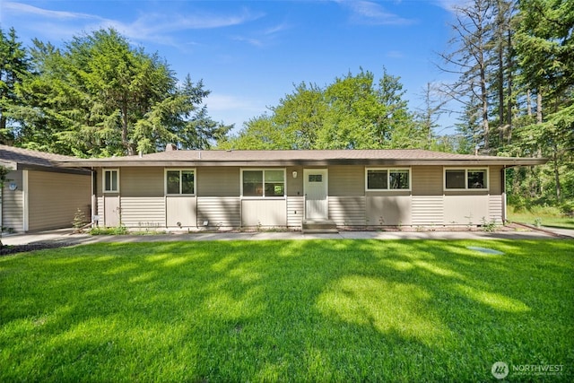 25721 173rd Ave SE, Covington, WA 98042 - ranch-style house featuring a front lawn
