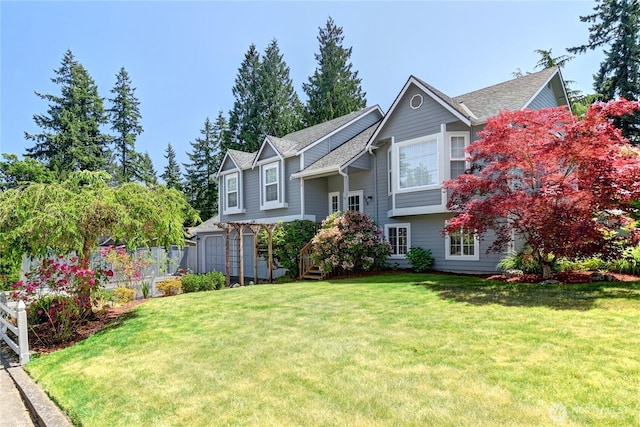 608 Harvest Rd, Bothell, WA 98012 - bi-level home featuring a garage
