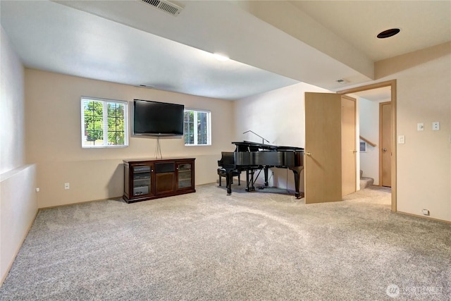 608 Harvest Rd, Bothell, WA 98012 - living room with carpet and stairs