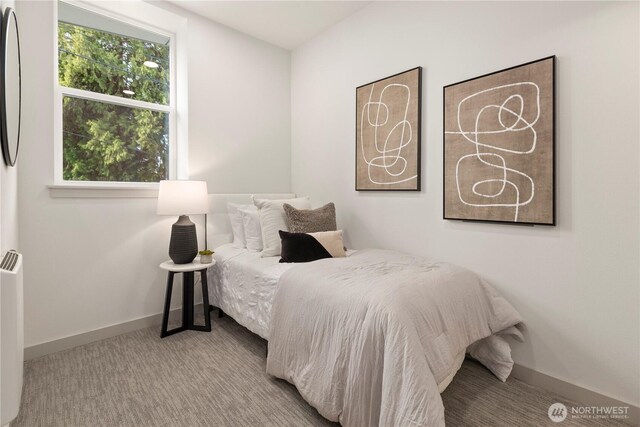724 N 36th St, Seattle, WA 98103 - bedroom with baseboards and carpet