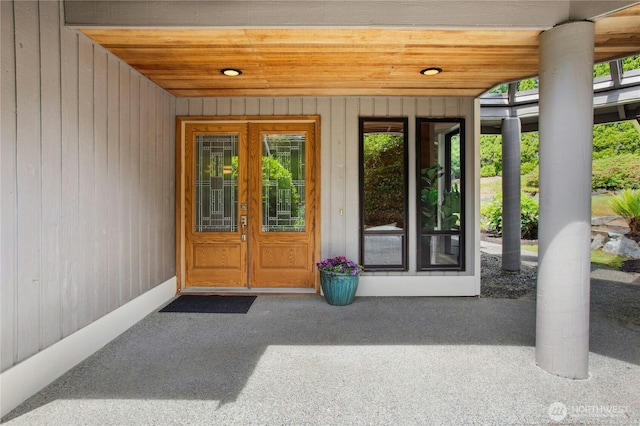19306 SE 21st St, Sammamish, WA 98075 - property entrance featuring french doors