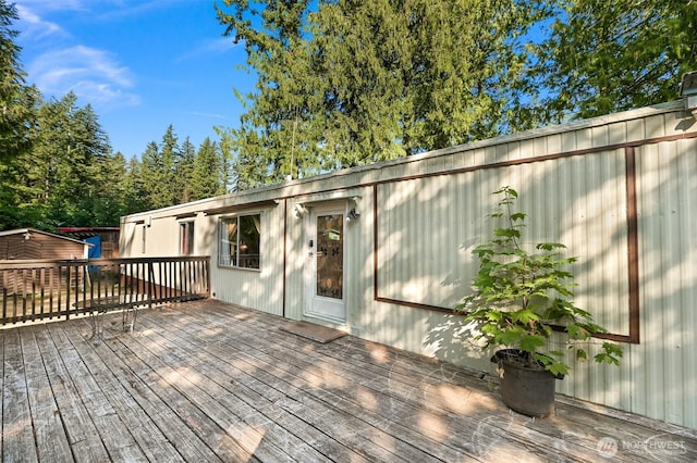 8445 Golden Valley Dr, Maple Falls, WA 98266 - view of deck