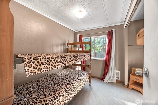 8445 Golden Valley Dr, Maple Falls, WA 98266 - carpeted bedroom with a textured ceiling and baseboards