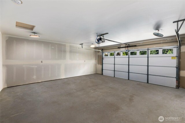 401 Flair Valley Ct, Maple Falls, WA 98266 - garage featuring a garage door opener