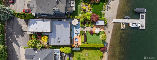 17834 SE 40th Pl, Bellevue, WA 98008 - bird's eye view of a nearby body of water