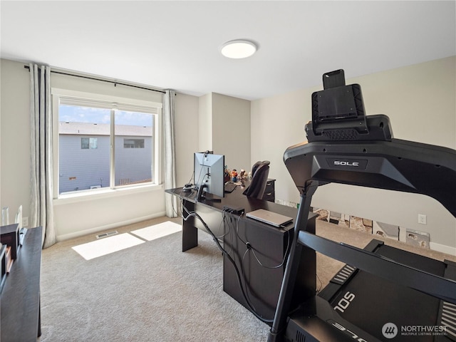 208 Hovey St, Buckley, WA 98321 - workout area featuring carpet floors