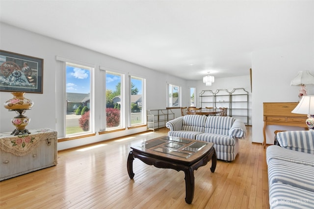 7405 Holly Ln, Yakima, WA 98908 - living room featuring light wood-type flooring