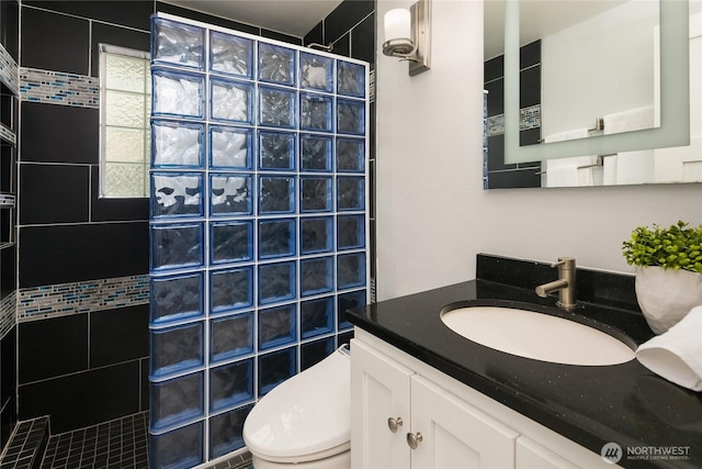 7440 SE 32nd St, Mercer Island, WA 98040 - full bath with a walk in shower and vanity