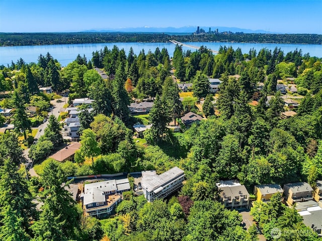 7440 SE 32nd St, Mercer Island, WA 98040 - aerial view of a nearby body of water