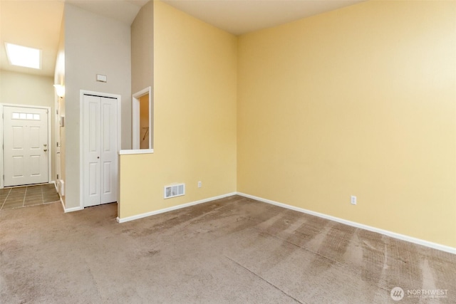 5513 Starlight St E, Fife, WA 98424 - empty room featuring carpet flooring and baseboards