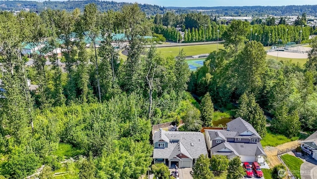 5513 Starlight St E, Fife, WA 98424 - bird's eye view of a forest