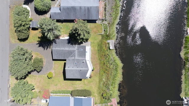 393 Canal Dr SE, Ocean Shores, WA 98569 - bird's eye view of a nearby body of water