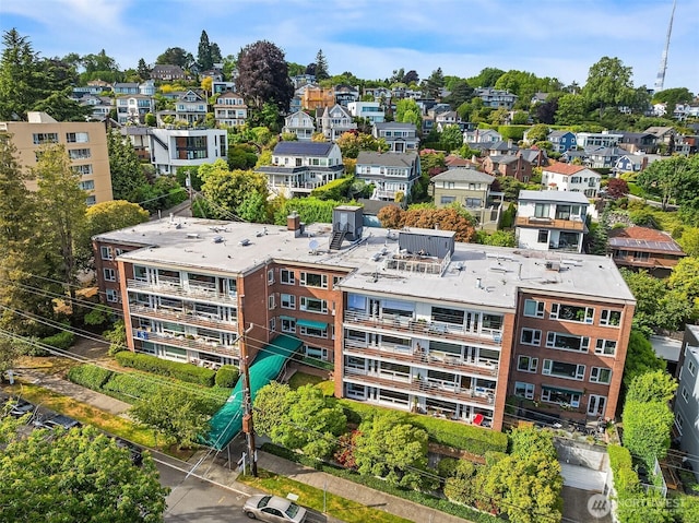 530 W Olympic Pl Unit 406, Seattle, WA 98119 - aerial view