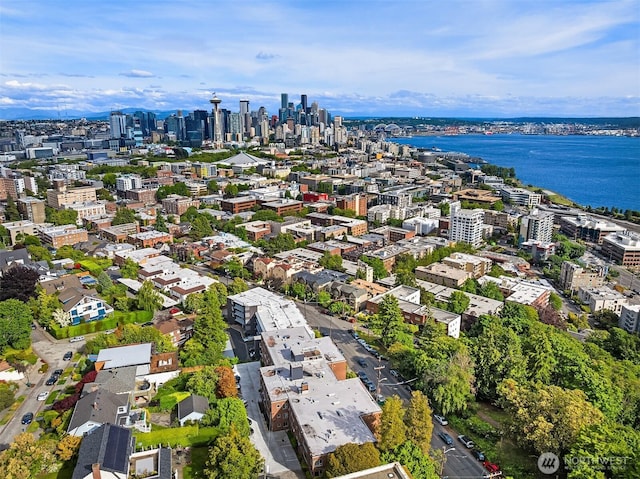 530 W Olympic Pl Unit 406, Seattle, WA 98119 - view of urban area featuring a large body of water