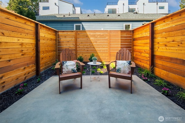 9019A 13th Ave NW, Seattle, WA 98117 - fenced backyard with a patio